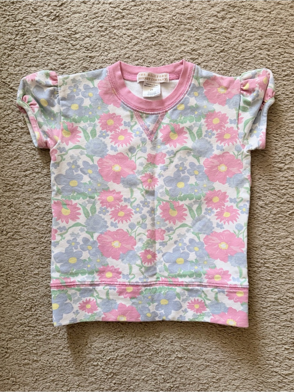 TBBC Puff Sleeve Cassidy Comfy Crewneck - Picture 2 of 4